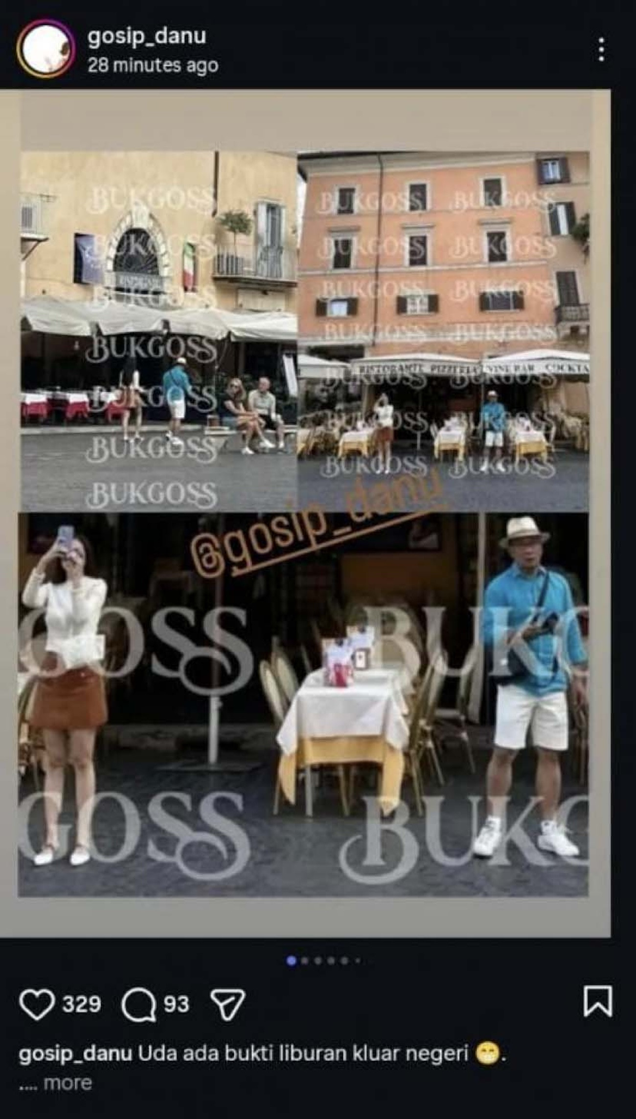 Potret Ridwan Kamil Berlibur di Italia Viral, Konon Bareng Aura Kasih