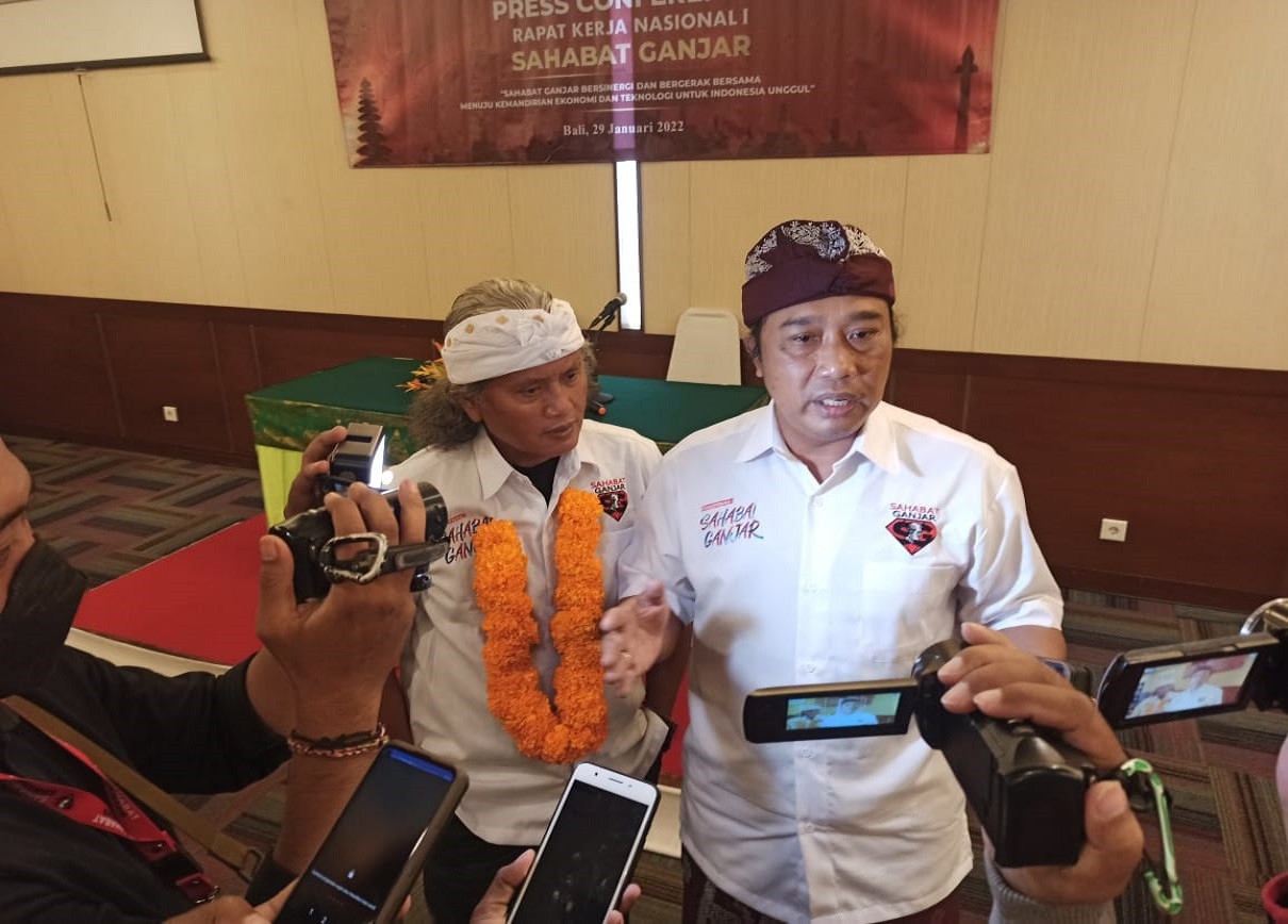 Sahabat Ganjar Raker Perdana di Bali, Sebut Paling Pantas Gantikan Jokowi di 2024
