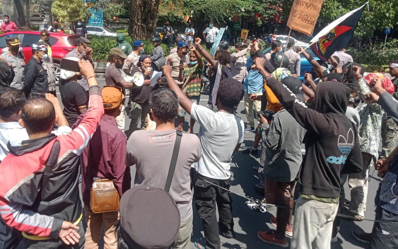 Simak 24 Tuntutan Mahasiswa Papua di Bali: Cabut Otsus, Minta PBB Tanggung Jawab