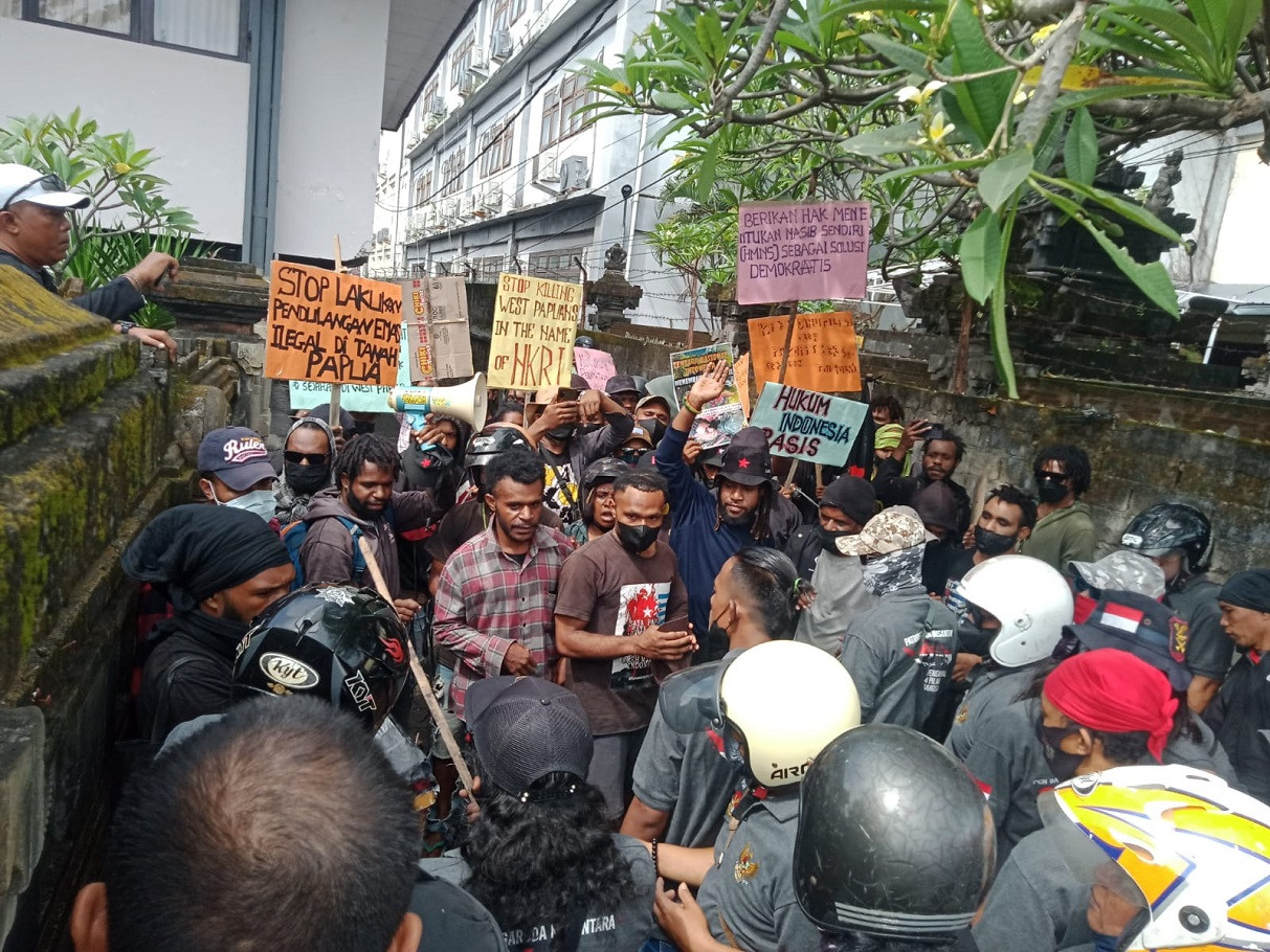 AMP di Bali desak gelar referendum bagi Papua