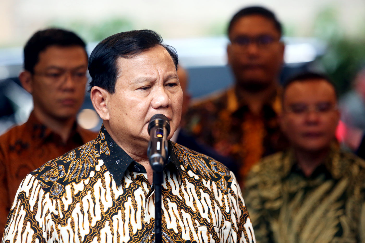 Prabowo Ungkapkan Keinginannya Sejak Dahulu