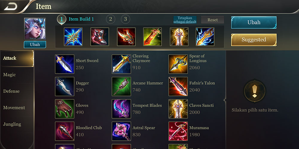 Tips & Trick build Tel' Annas special skin ramadhan, satu-satunya hijabers di AoV