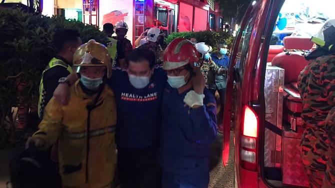 More than 210 people injured after 2 LRT trains collide in Kuala Lumpur