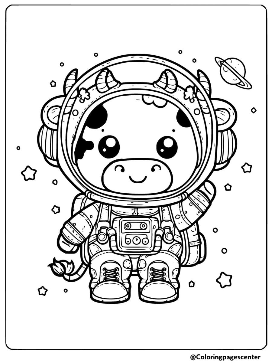 The Collection of 30+ Fun Free Cow coloring pages For Kids