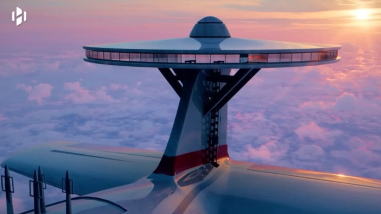 Inside giant flying hotel that can stay in the air for years