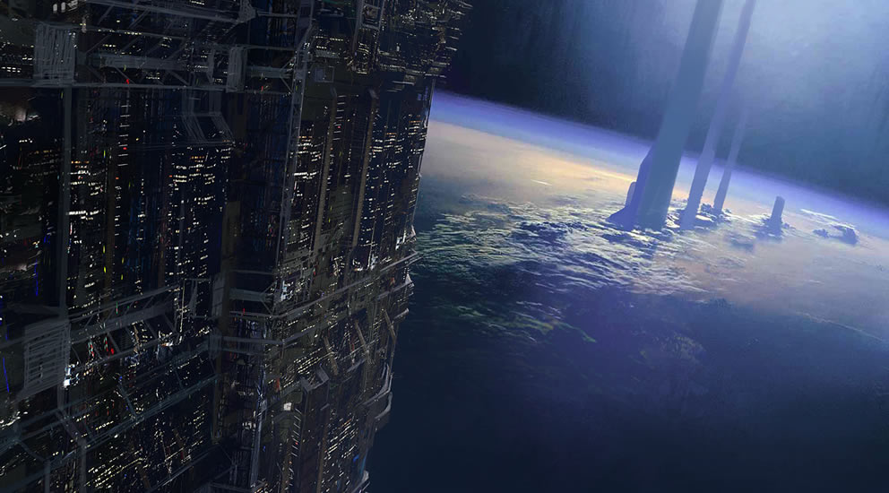 Forget about space tower, let's build space dump