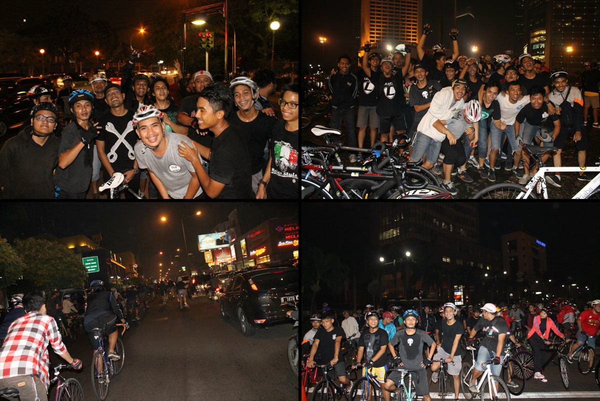 Indonesia Critical Mass 2012. Menyikapi Buruknya Transportasi dg Bersepeda