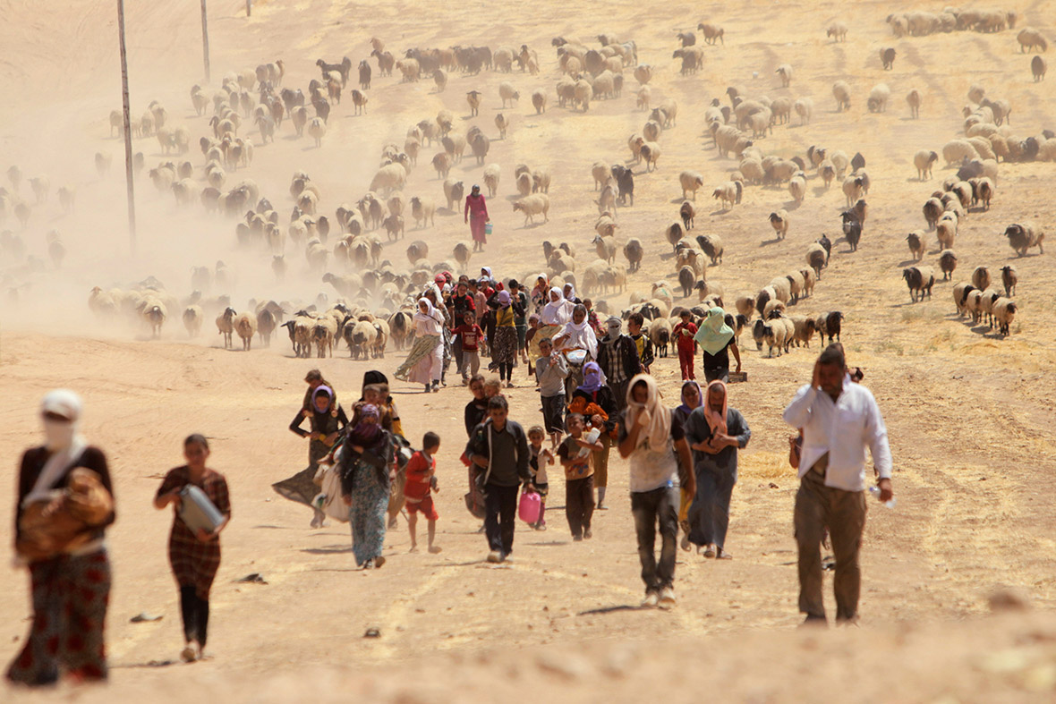 Warga Suriah Terima Puluhan Ribu Pengungsi Yazidi