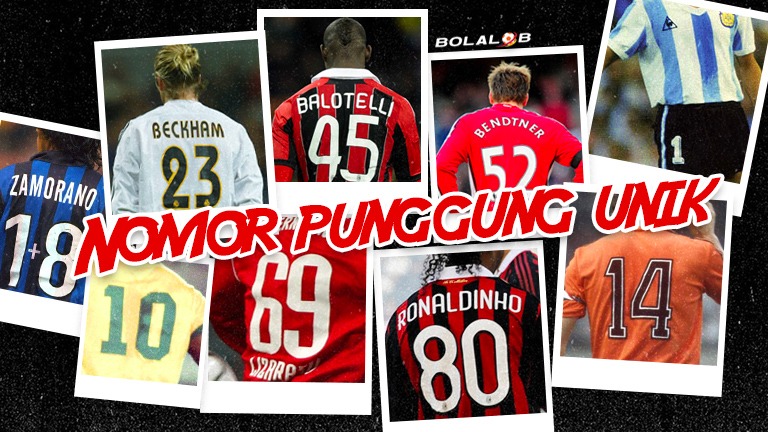 Cerita Dibalik 10 Nomor Punggung Unik Pesepak Bola Dunia
