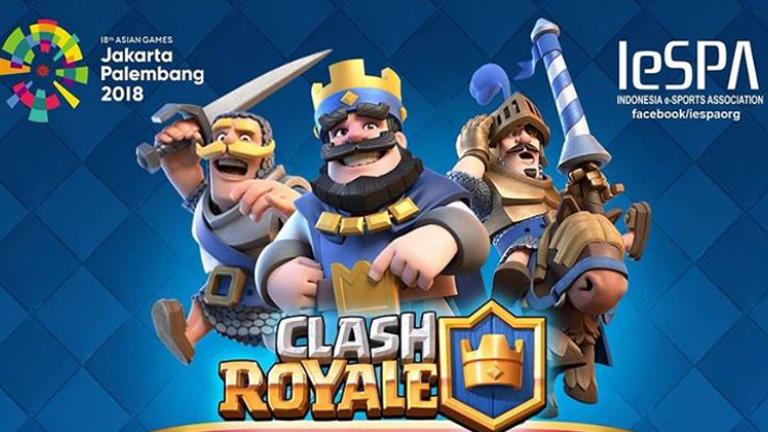 Tidak Pengaruhi Klasemen, Clash Royale Sumbang Medali E-Sport Pertama Indonesia 