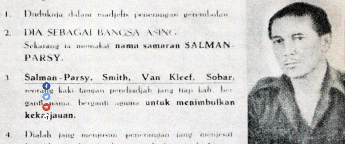 Van Kleef, Polisi Nakal yang Ikut DI/TII