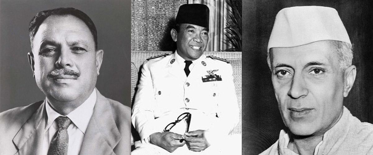 Sukarno, Antara India dan Pakistan