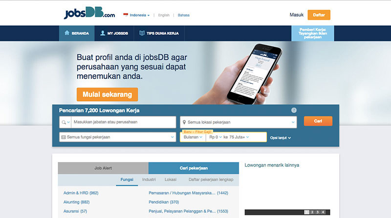 9 Situs Penyedia Lowongan Kerja yang Populer di Indonesia