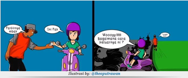 4 Tipe Tukang Parkir Ngeselin