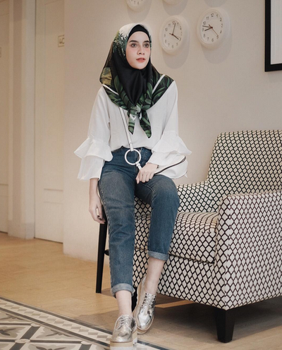 update nih style hijab kece buat sista di tahun 2019