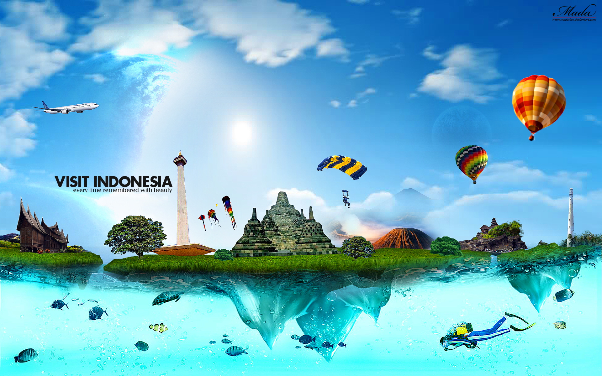 Pesona Indonesia ( Wisata Kawasan Taman Nasional Bromo Tengger Semeru)