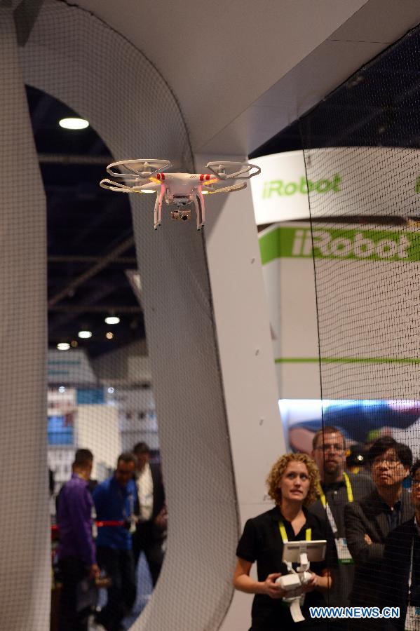 Chinese firms show off cutting-edge products at tech show (CES 2015)