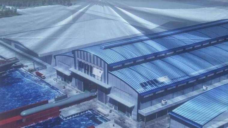 Ground breaking Fasilitas Produksi Kapal Selam