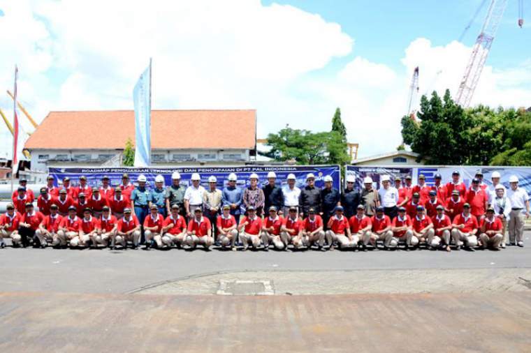 Ground breaking Fasilitas Produksi Kapal Selam