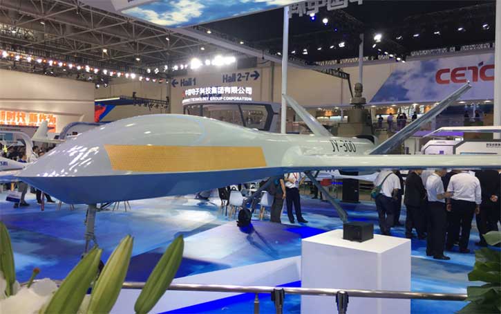 Terobosan Baru Lagi, China Memperkenalkan Drone dengan Kemampuan AWACS