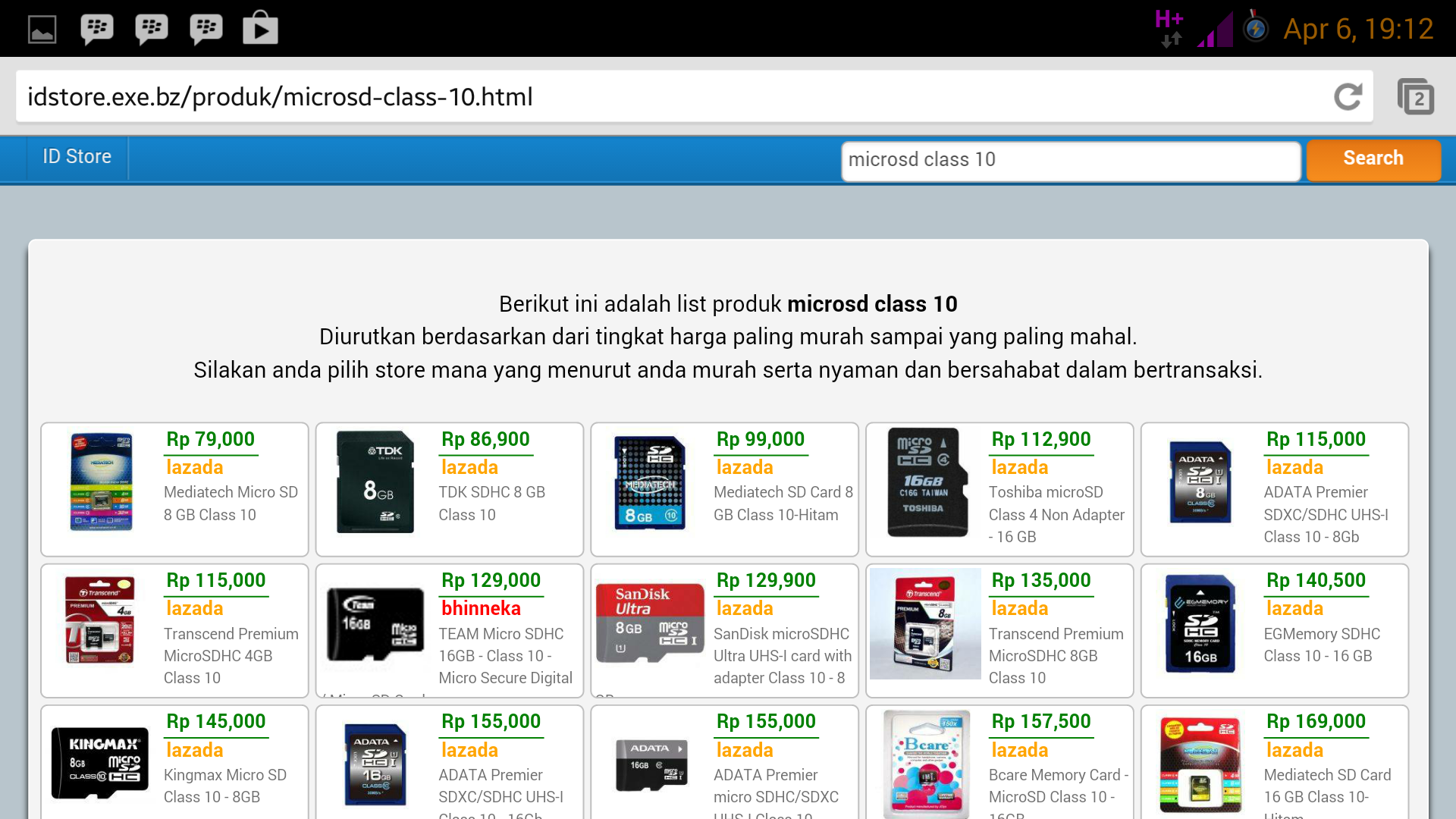 &#91;Tutorial&#93; ID Store Search Engine, Pusat database pencarian produk termurah indonesia