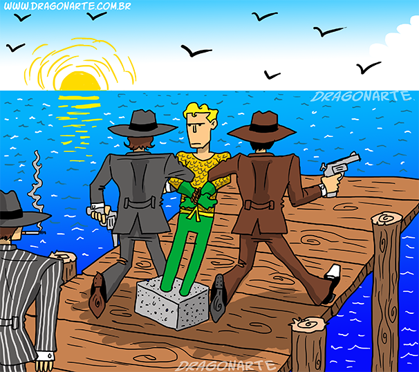 Ilustrasi Ini Menunjukkan Betapa Sedihnya Menjadi Seorang Aquaman