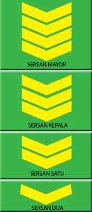 Tanda Level kepangkatan dalam TNI - POLRI yang belum tahu masuk