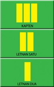 Tanda Level kepangkatan dalam TNI - POLRI yang belum tahu masuk