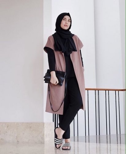 wah ini style celana untuk sista hijabers di tahun 2020 