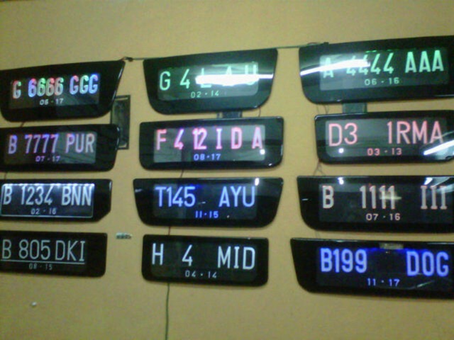 [Motor Pakai Plat Alay Siap-siap Dikandangkan