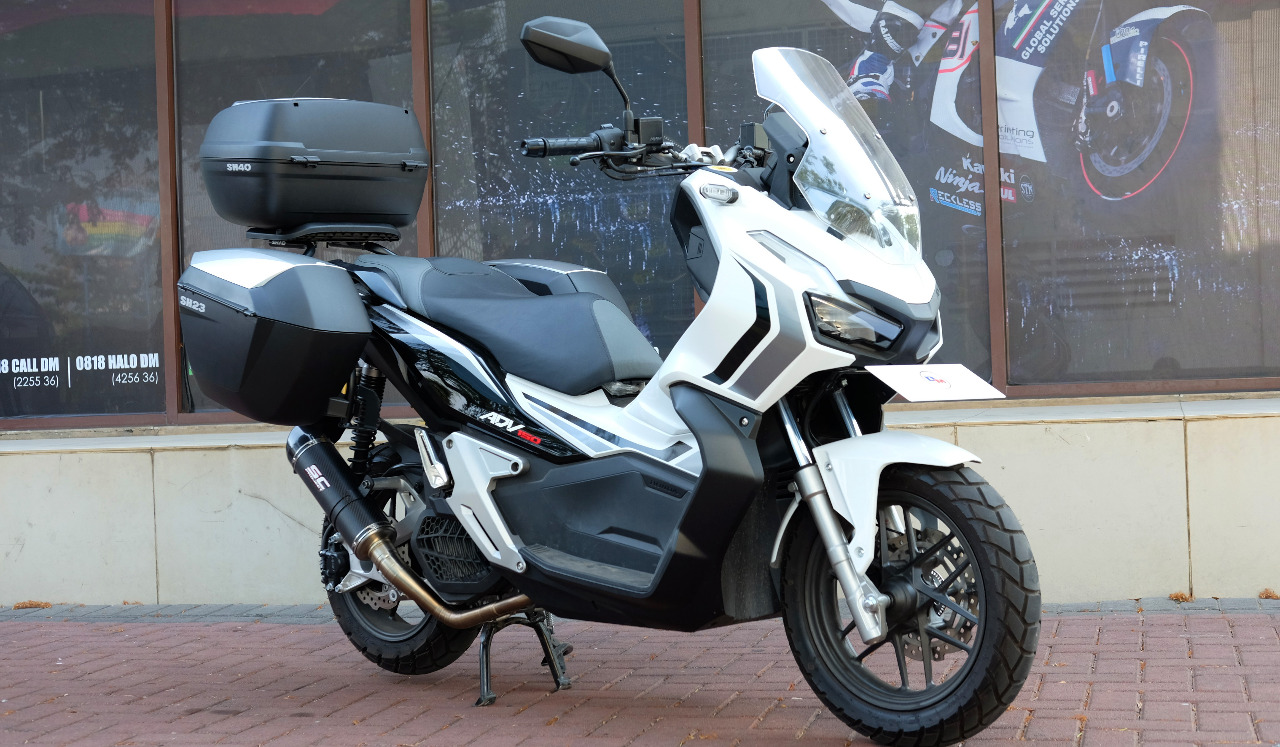 Modifikasi Honda ADV ala Sport Touring, Hasilnya Ganteng