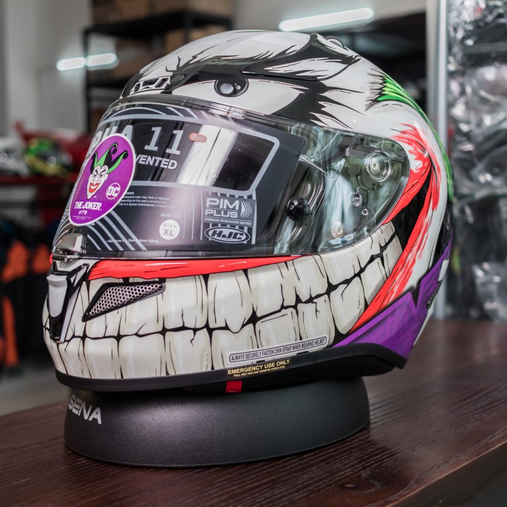 Helm Biker HJC Joker, Superman, Alien…. Minim Cuci &amp; Tahan Bau