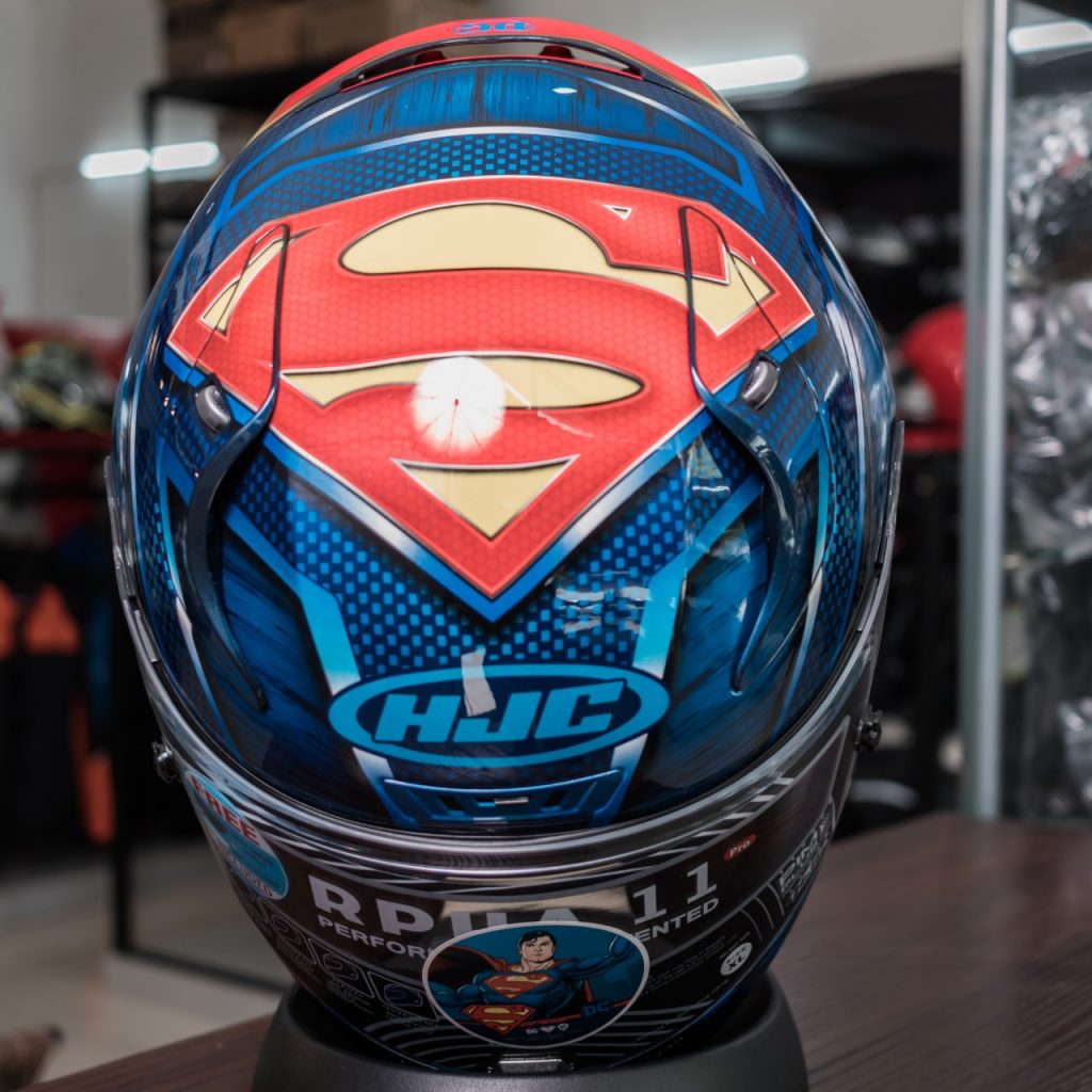 Helm Biker HJC Joker, Superman, Alien…. Minim Cuci &amp; Tahan Bau