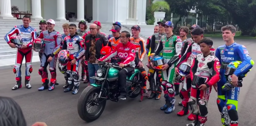 20 Rider MOTOGP Parade di Sarinah JAKARTA Indonesia... 