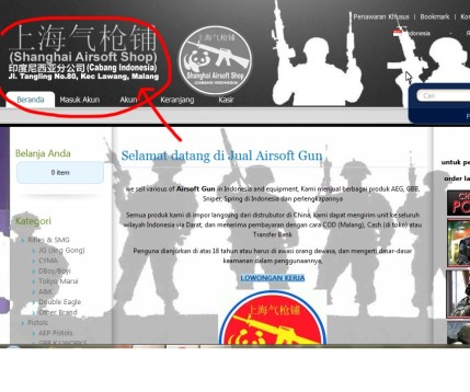 Ane ketipu shanghai airsoft gun (sas)!!!!