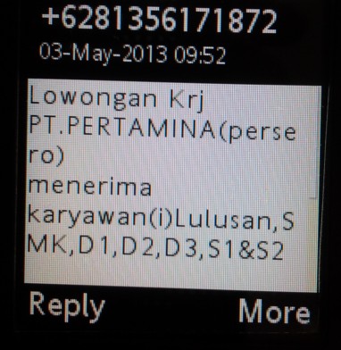 SMS-SMS Ini Mungkin Pernah Mampir Ke HP Agan