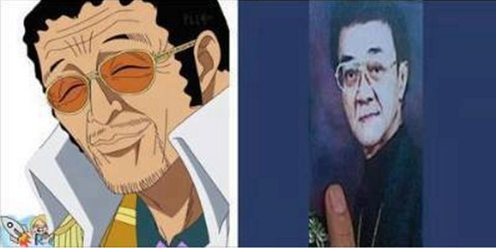 karakter di onepiece ada yang mirip sama eyang subur!