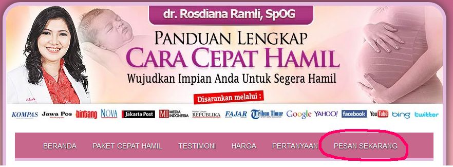 Cara Cepat Hamil & Tips Cepat Hamil - dr. Rosdiana Ramli, SpOG