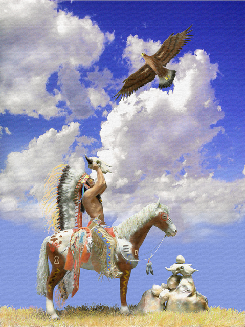 Apaches And Grey Eagles Work Together