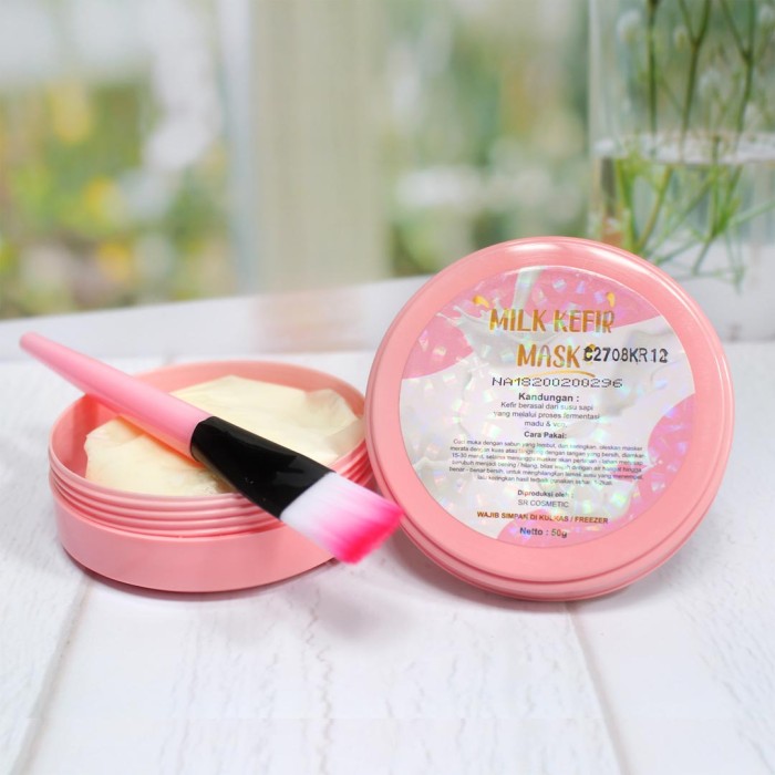 Grosir Agen Masker Kefir Susu Sapi SR24 Paket Pemula