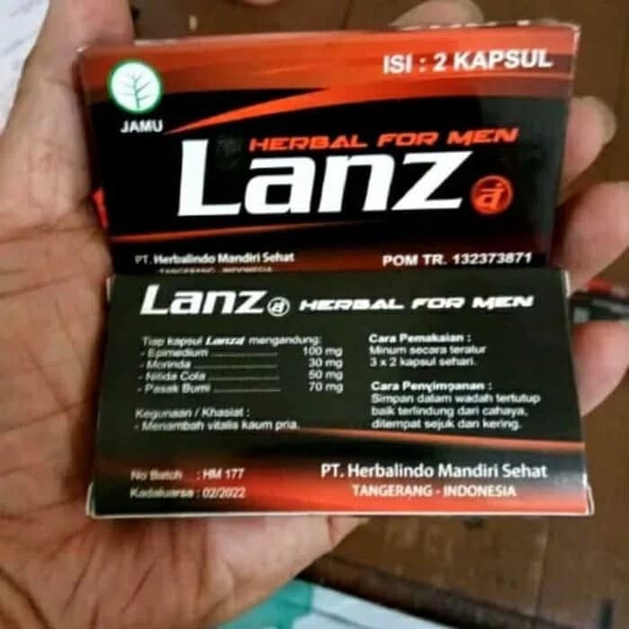 Grosir Lanza Herbal Supplement For M En