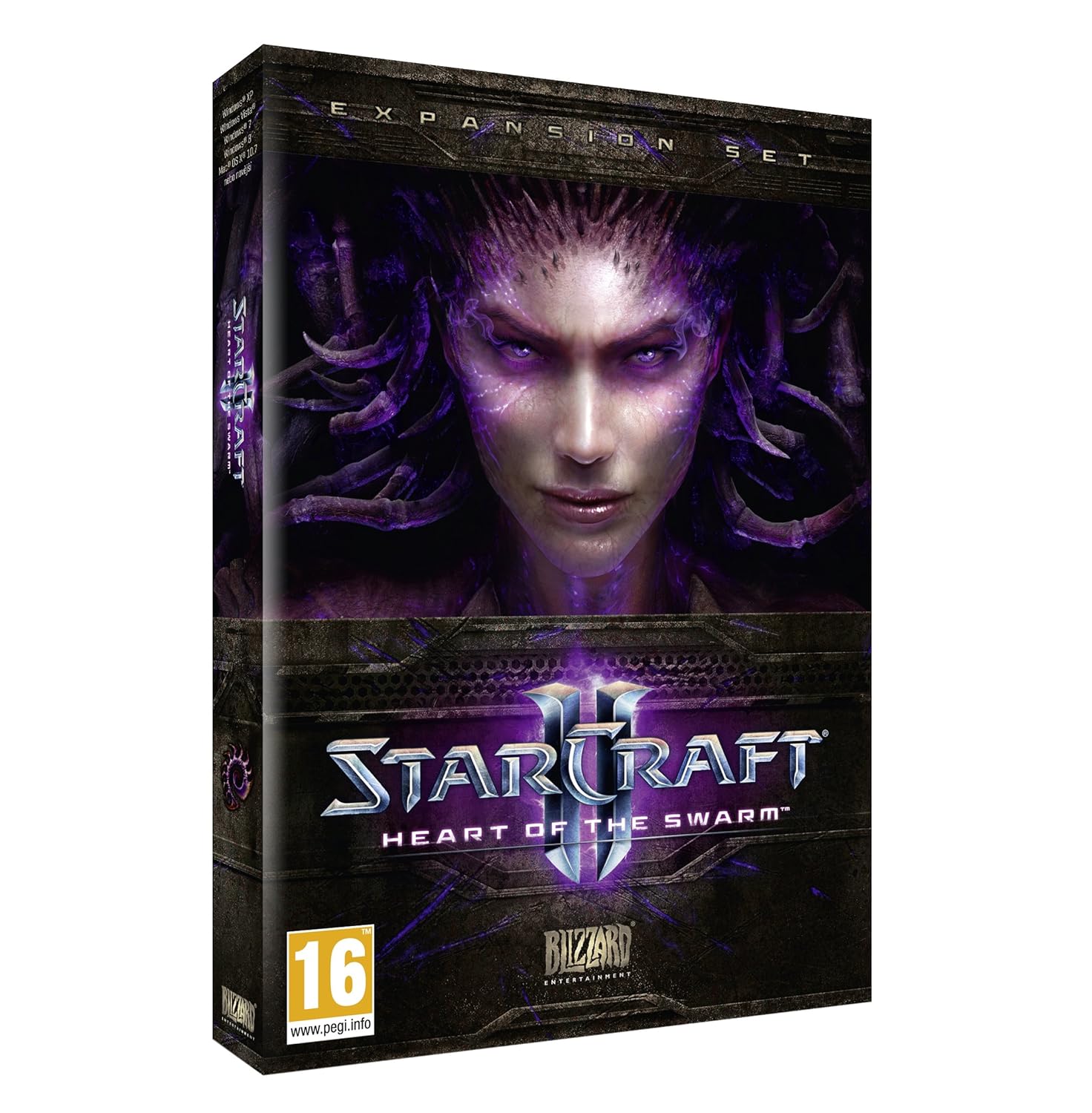 Dvd starcraft ii, play brave like terran, swift like protoss, & deadly like zerg