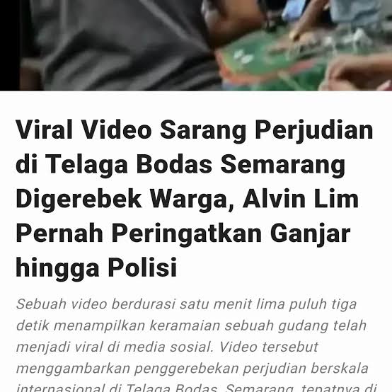 Tak Boleh Protes! Warga Jateng Penerima Bansos Bakal Dicoret Jika Terindikasi Judi 