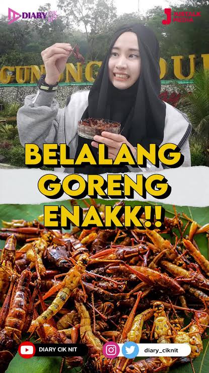 Tak Hanya Nasi, Belalang Goreng Jadi Menu Bergizi Gratis di Blora Jawa Tengah 