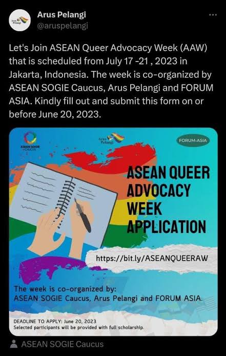 Pemprov DKI Diminta Larang Pertemuan LGBT se-ASEAN di Jakarta