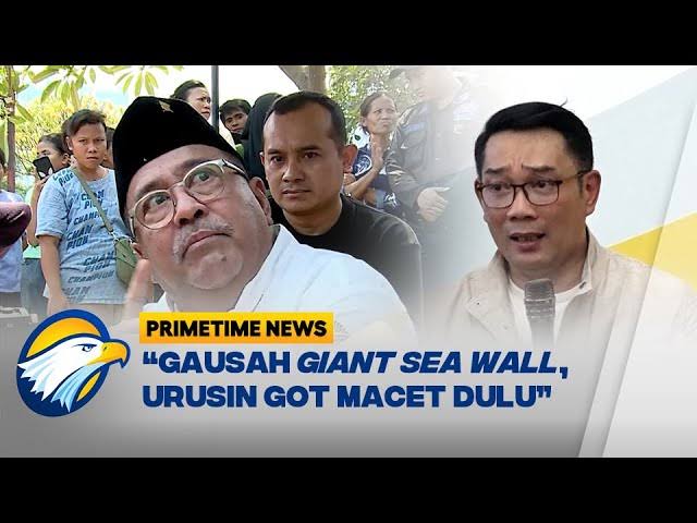 H-1 Jelang Tahun Baru, Banjir Rob Kembali Rendam Muara Angke