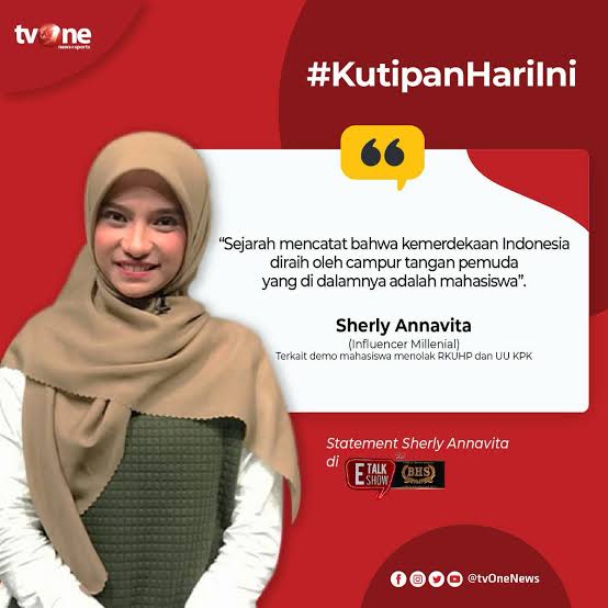 Sherly Annavita, Perempuan Inspiratif Buat Milenial, Cantik dan Berprestasi, Kepoin!