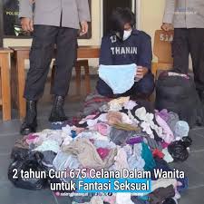 Pedagang Siomay Curi 675 Celana Dalam Wanita Demi Kepuasan Seksual