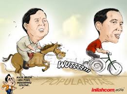 Foto foto Lucu Prabowo Vs JOKOWI