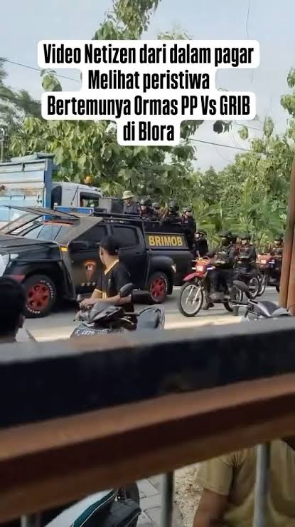 Panas Antar Ormas di Blora, PP &amp; GRIB Berseteru, TNI &amp; Polisi Turun Tangan